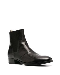 Bottines chelsea en cuir noires Officine Creative