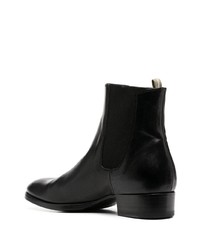 Bottines chelsea en cuir noires Officine Creative