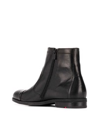 Bottines chelsea en cuir noires Lloyd