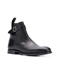 Bottines chelsea en cuir noires Church's