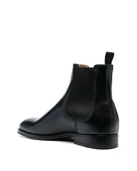 Bottines chelsea en cuir noires Henderson Baracco