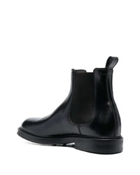 Bottines chelsea en cuir noires Henderson Baracco