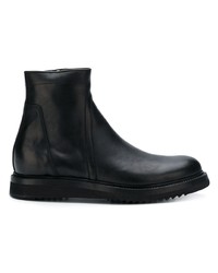 Bottines chelsea en cuir noires Rick Owens