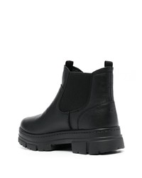 Bottines chelsea en cuir noires UGG