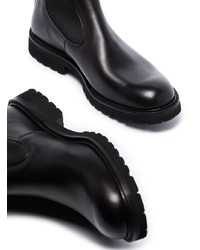 Bottines chelsea en cuir noires Tricker's