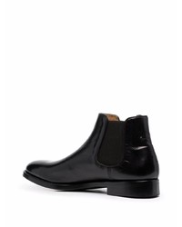 Bottines chelsea en cuir noires Alberto Fasciani