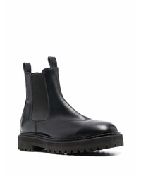 Bottines chelsea en cuir noires Officine Creative