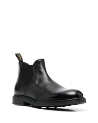 Bottines chelsea en cuir noires Doucal's