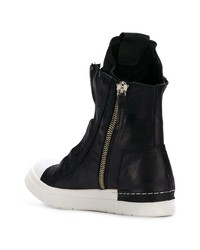 Bottines chelsea en cuir noires Cinzia Araia