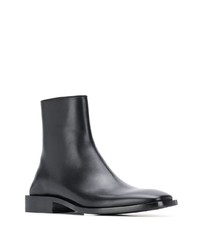 Bottines chelsea en cuir noires Balenciaga