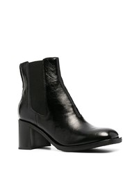 Bottines chelsea en cuir noires Our Legacy