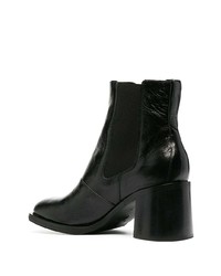 Bottines chelsea en cuir noires Our Legacy