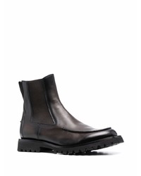 Bottines chelsea en cuir noires Officine Creative