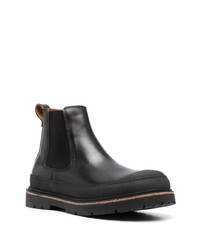 Bottines chelsea en cuir noires Birkenstock