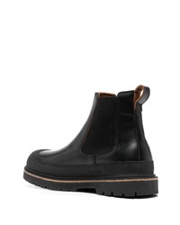 Bottines chelsea en cuir noires Birkenstock