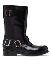 Bottines chelsea en cuir noires Stefan Cooke