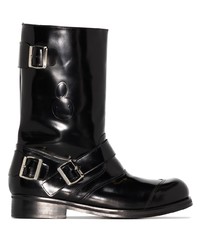 Bottines chelsea en cuir noires Stefan Cooke