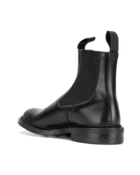 Bottines chelsea en cuir noires Tricker's