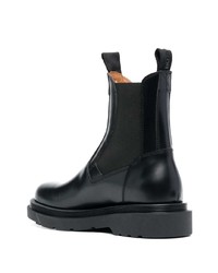 Bottines chelsea en cuir noires Buttero