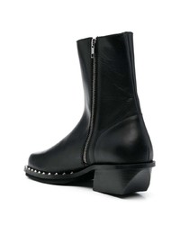 Bottines chelsea en cuir noires JORDAN LUCA