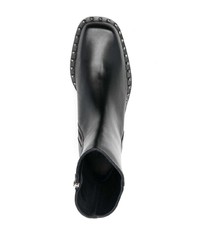 Bottines chelsea en cuir noires JORDAN LUCA