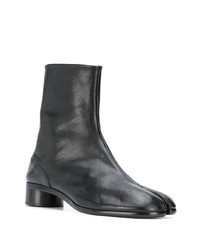 Bottines chelsea en cuir noires Maison Margiela