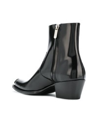 Bottines chelsea en cuir noires Calvin Klein 205W39nyc