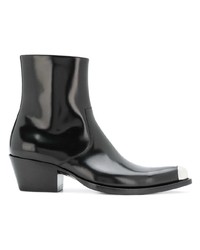 Bottines chelsea en cuir noires Calvin Klein 205W39nyc