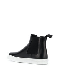 Bottines chelsea en cuir noires Scarosso