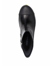 Bottines chelsea en cuir noires CamperLab