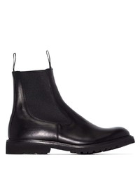 Bottines chelsea en cuir noires Tricker's