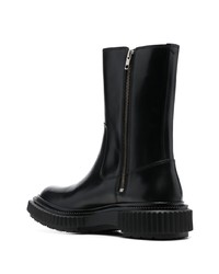 Bottines chelsea en cuir noires Adieu Paris