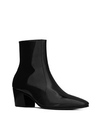 Bottines chelsea en cuir noires Saint Laurent