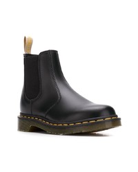 Bottines chelsea en cuir noires Dr. Martens