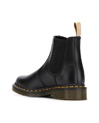 Bottines chelsea en cuir noires Dr. Martens