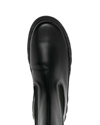 Bottines chelsea en cuir noires Viron