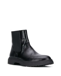 Bottines chelsea en cuir noires CamperLab