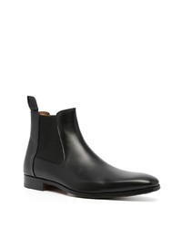 Bottines chelsea en cuir noires Magnanni