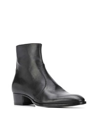 Bottines chelsea en cuir noires Saint Laurent