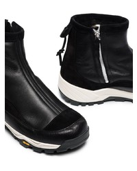 Bottines chelsea en cuir noires Our Legacy