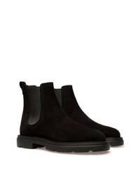 Bottines chelsea en cuir noires Bally