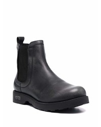 Bottines chelsea en cuir noires Cult