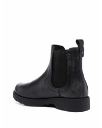 Bottines chelsea en cuir noires Cult