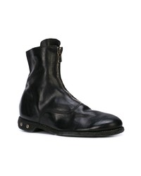 Bottines chelsea en cuir noires Good Art Hlywd