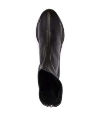 Bottines chelsea en cuir noires Givenchy