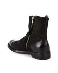 Bottines chelsea en cuir noires Officine Creative