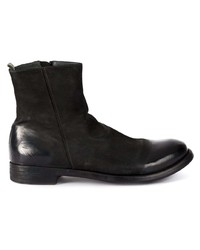 Bottines chelsea en cuir noires Officine Creative