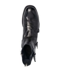 Bottines chelsea en cuir noires Officine Creative