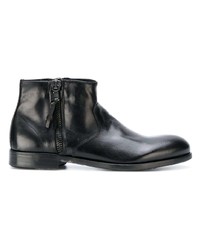 Bottines chelsea en cuir noires Leqarant