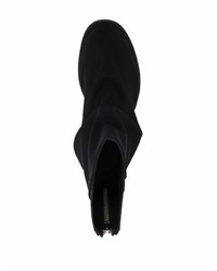 Bottines chelsea en cuir noires 424